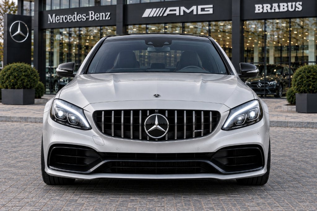 Mercedes Benz C63 AMG - 2017, Auto's, Automaat, Achterwielaandrijving, Alcantara, Berline