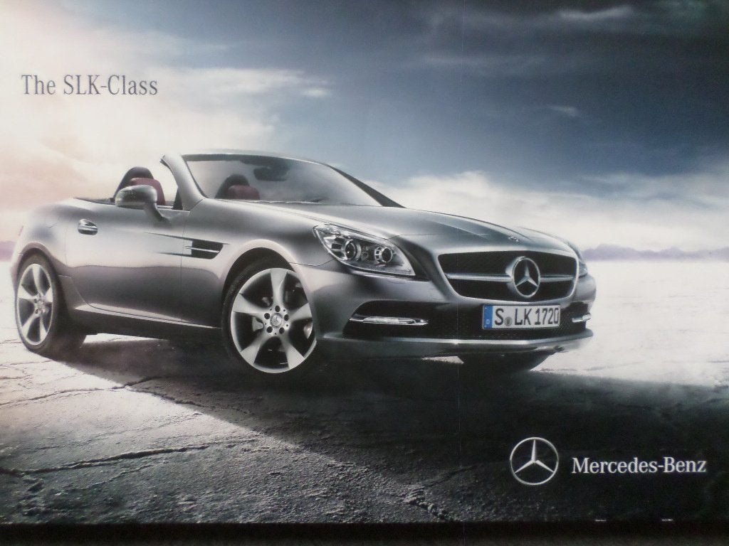 Brochure sur la Mercedes 200 250 350 SLK 0311, Enlèvement ou Envoi, Mercedes