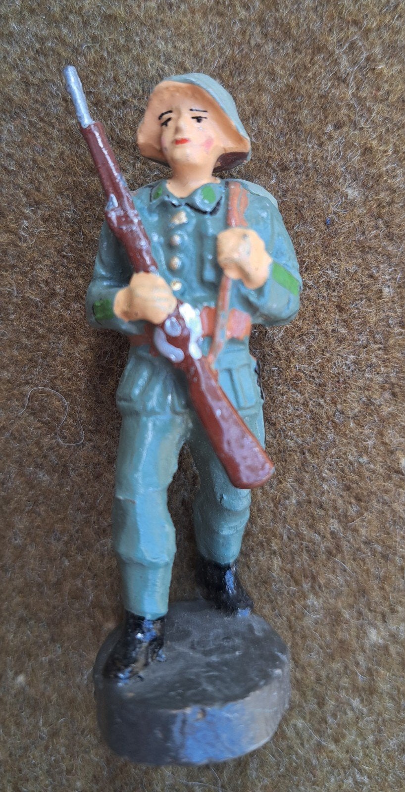 Duitse soldaat Elastolin Duitsland -8-, Verzamelen, Militaria | Tweede Wereldoorlog