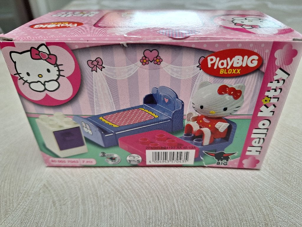 hello kitty en dierenduplo, Ophalen, Overige thema's, Zo goed als nieuw, Duplo