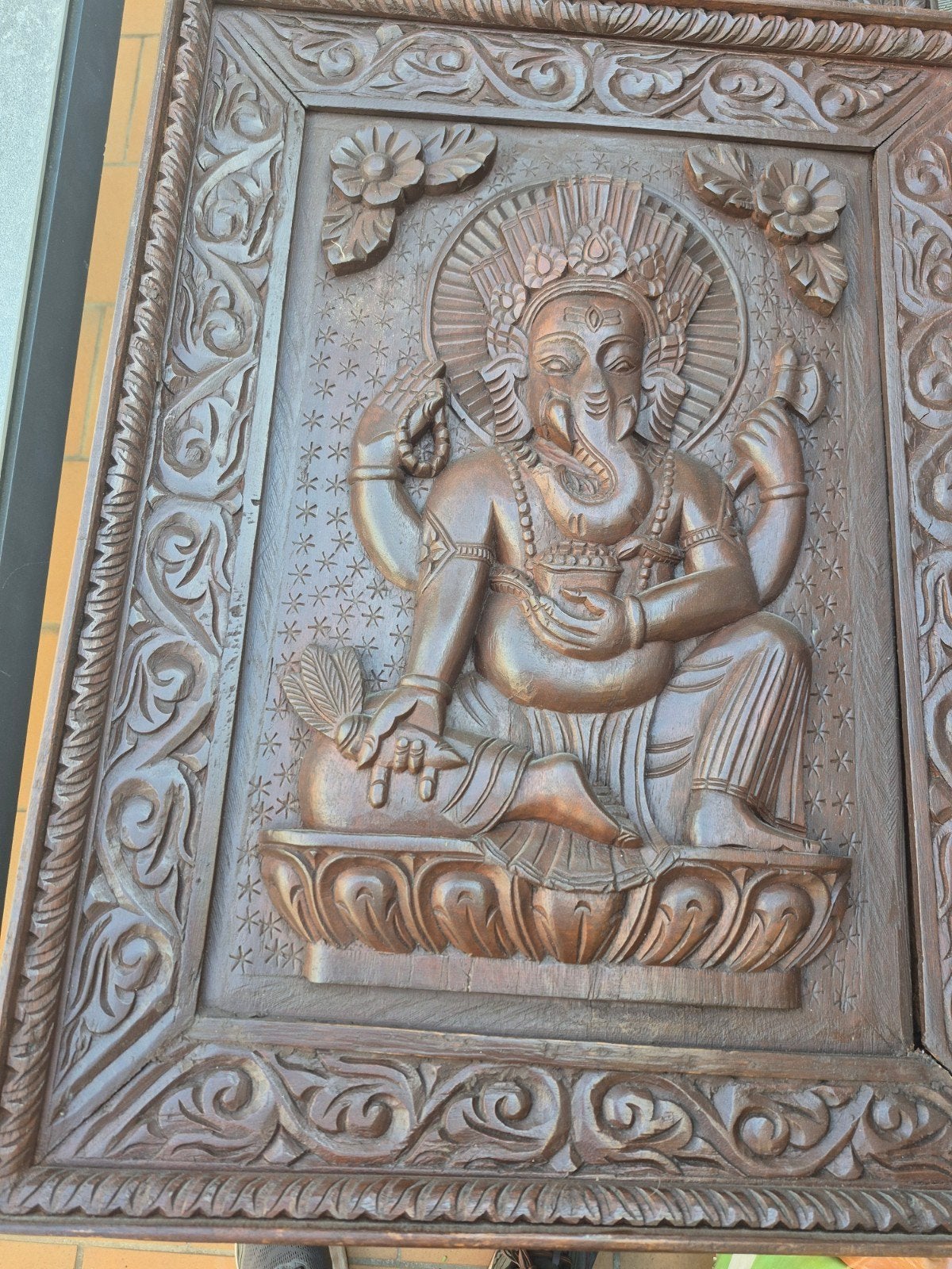 Cadres asiatiques parfaits. Marron foncé, Maison & Meubles, Accessoires pour la Maison | Statues de Bouddha, Sculptures sur bois