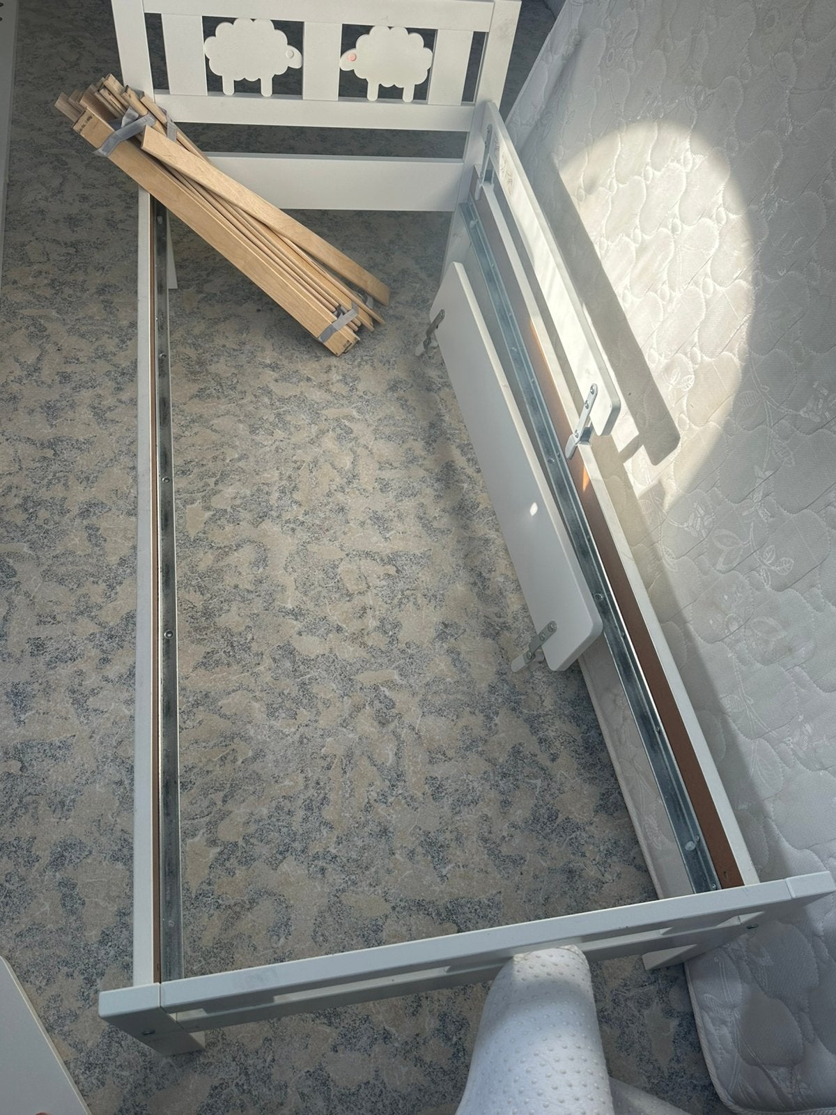 Lit pour tout-petit Ikea, 70 à 85 cm, Comme neuf, 140 à 160 cm, Enlèvement