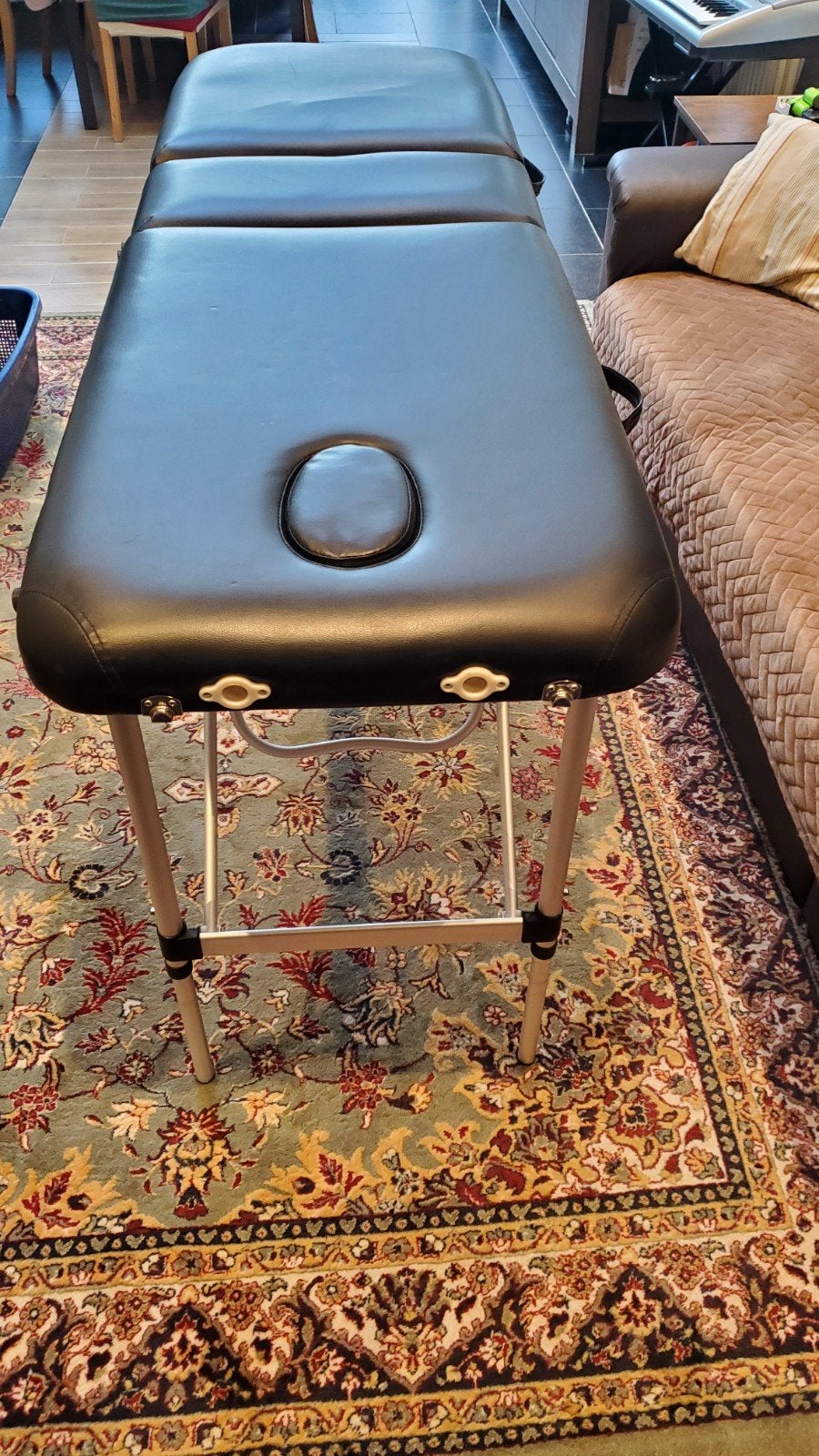 Table de massage pliante et portable, Comme neuf