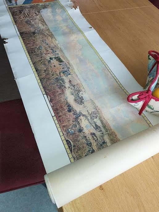 WW1 affiche panorama Yser 14-18, Enlèvement ou Envoi