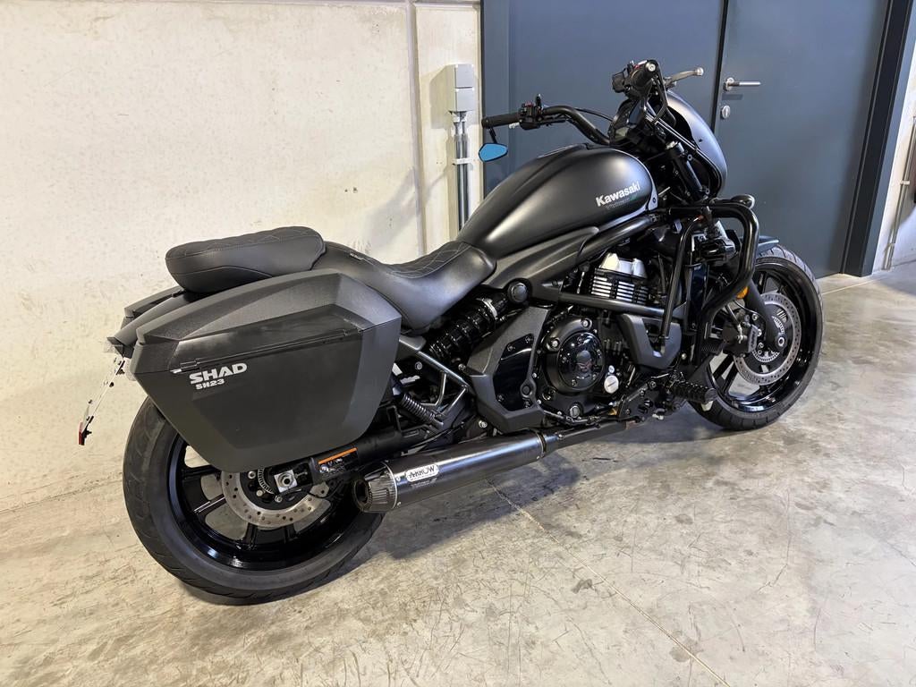Kawasaki Vulcan S met heel wat extra's (bj 2019), Motoren, Chopper, Bedrijf, 650 cc