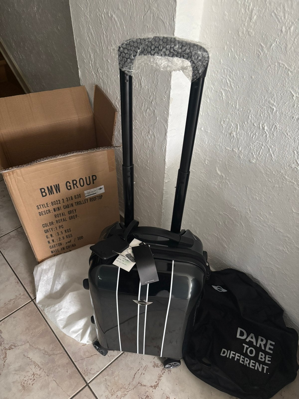Valise cabine neufs, Enlèvement, Mini