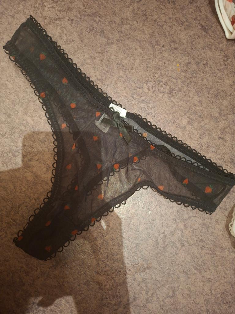 Zwarte string, Kleding | Dames, Ondergoed en Lingerie, Verzenden