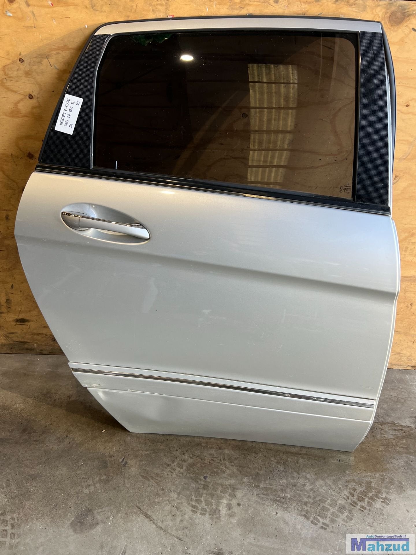 MERCEDES B KLASSE W245 Zilver 761 rechts achter deur 2005-20, Gebruikt, Mercedes-Benz AG, Deur, Mercedes-Benz