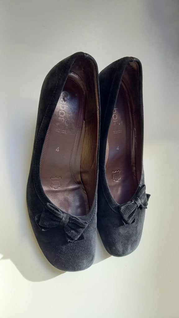 Chaussures Escapins Gabor femme 37, Comme neuf, Enlèvement, Noir, Gabor