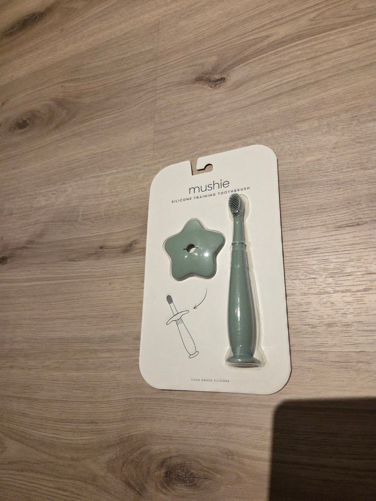 mushie baby tandenborstel, Overige typen, Nieuw, Standaard, Ophalen