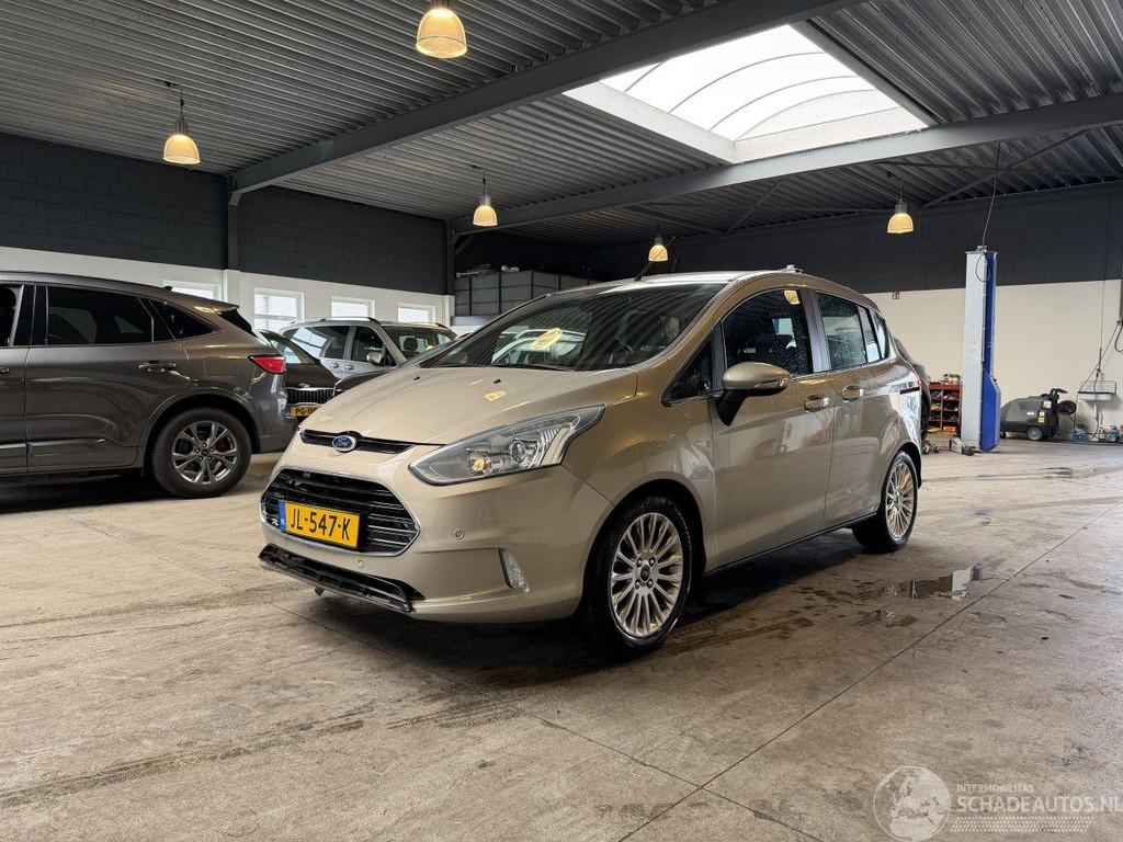 Ford B-MAX 1.0 EcoBoost Titanium, Autos : Divers, Voitures accidentées, Argent ou Gris, 998 cm³, Boîte manuelle, MPV ou Monospace
