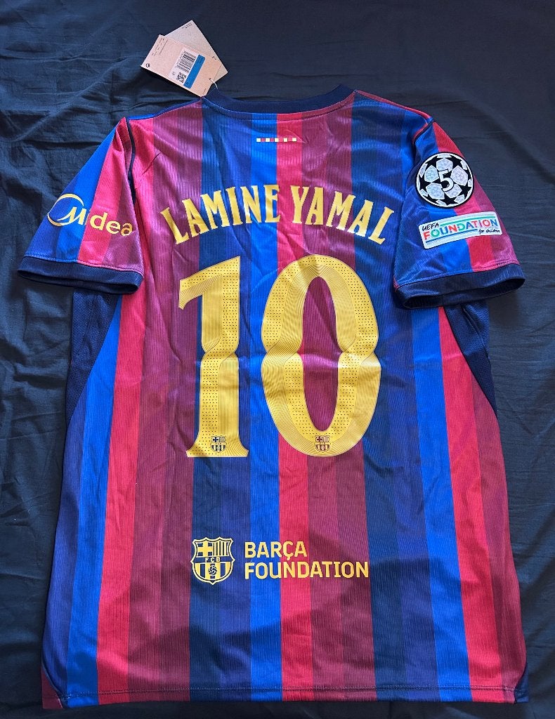 Maillot Barca Lamine Yamal 2026/2027 Taille M., Ophalen, Zo goed als nieuw, Shirt