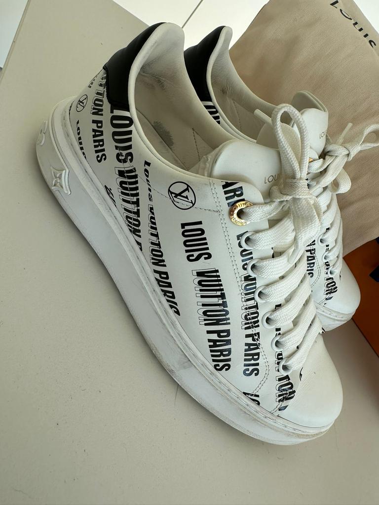 Louis Vuitton sneakers, Enlèvement ou Envoi, Comme neuf, Blanc, Sneakers et Baskets
