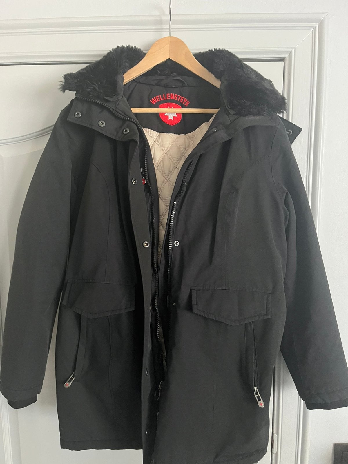 Wellensteyn Stavanger damesjas XL, Ophalen of Verzenden, Zo goed als nieuw, Maat 46/48 (XL) of groter, Zwart