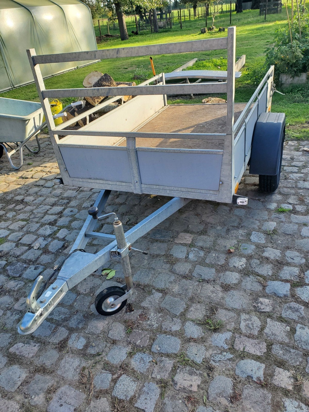 Twins galvanise aanhangwagen, Auto diversen, Ophalen