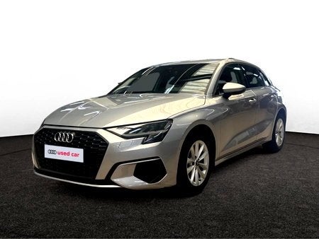 Audi A3 Sportback 30 TFSI Attraction, Autos, Argent ou Gris, Achat, Boîte manuelle, Commande vocale