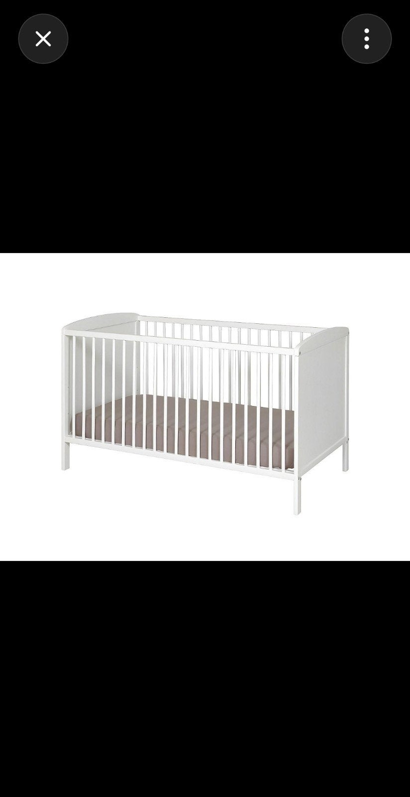 babybed, Ophalen, Gebruikt