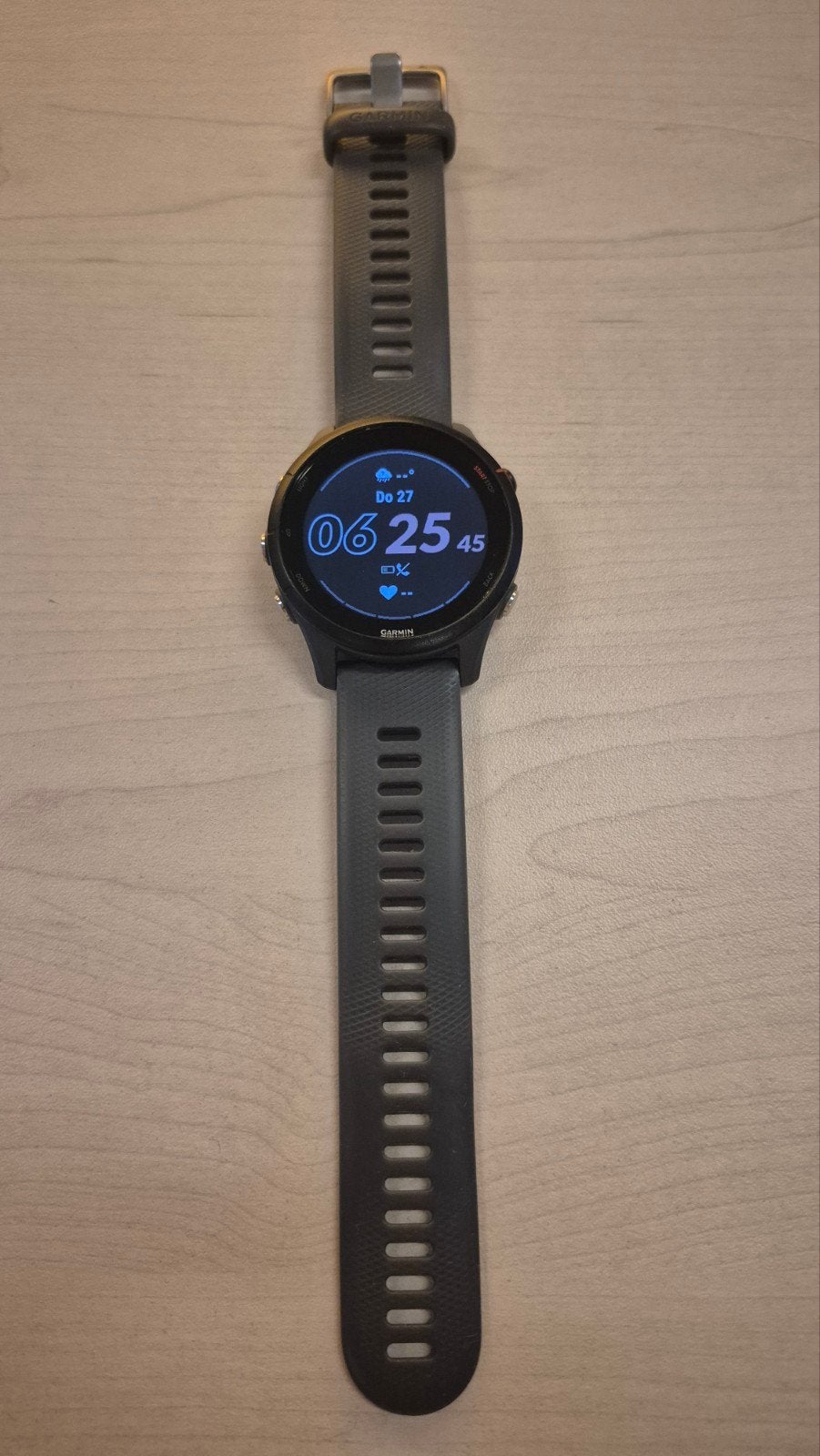 Garmin Forerunner 255, Handtassen en Accessoires, Zwart, Garmin, Ophalen of Verzenden, Zo goed als nieuw