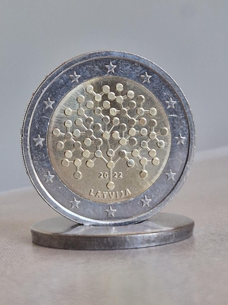2022, Latvia , 2 Euro Commemorative Coin, Ophalen of Verzenden