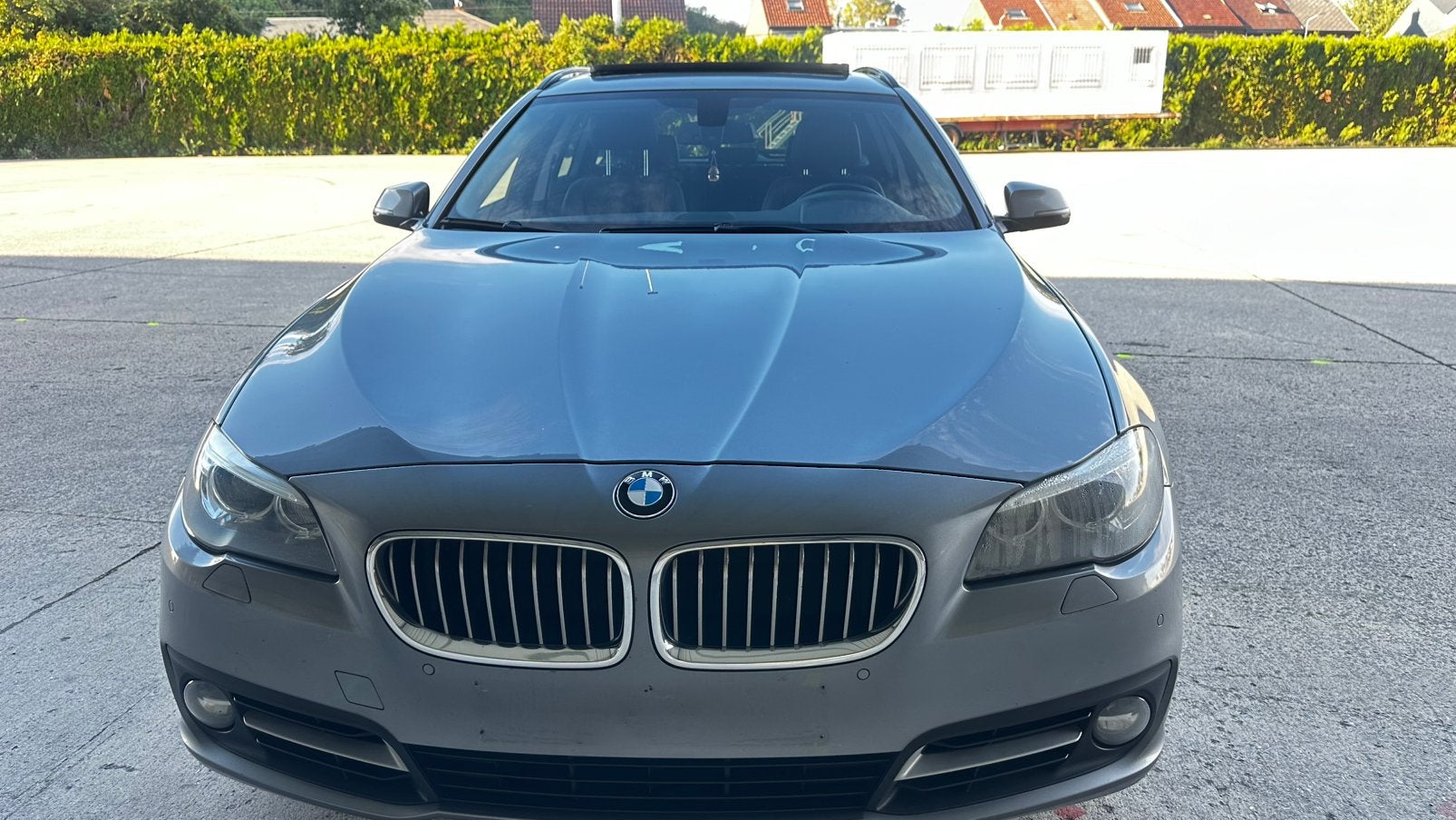 BMW F11* 2014*Euro6B*2L diesel* boite Auto*état super, Cuir, Argent ou Gris, Entreprise, Entretenue par le concessionnaire