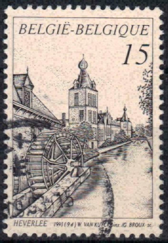Belgie 1993 - Yvert/OBP 2515 - Toerisme - Kastelen (ST), Postzegels en Munten, Postzegels | Europa | België, Verzenden, Gestempeld