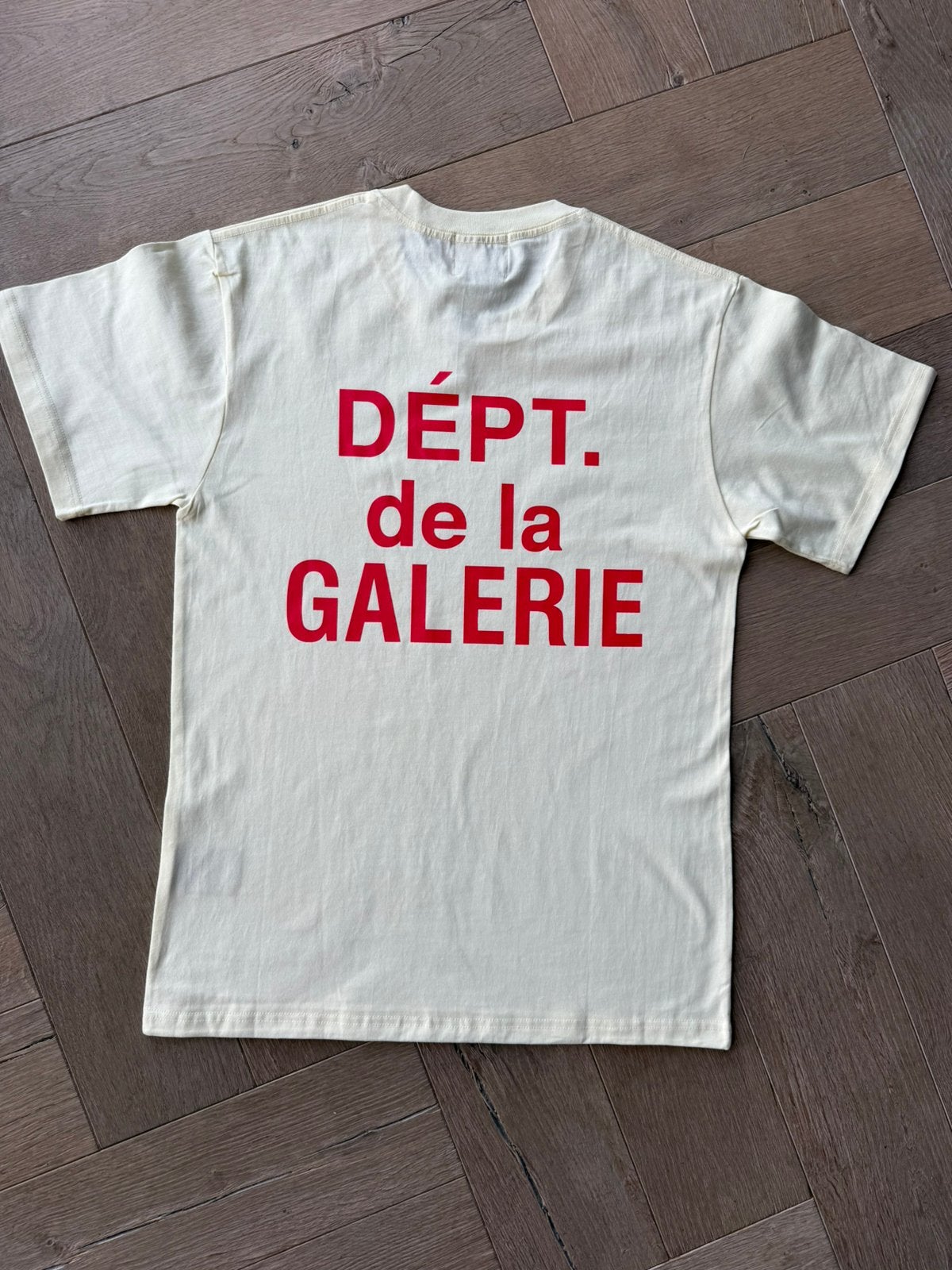 Dept de la Galerie shirt creme/rood, Ophalen of Verzenden, Nieuw, Maat 46 (S) of kleiner, Overige kleuren