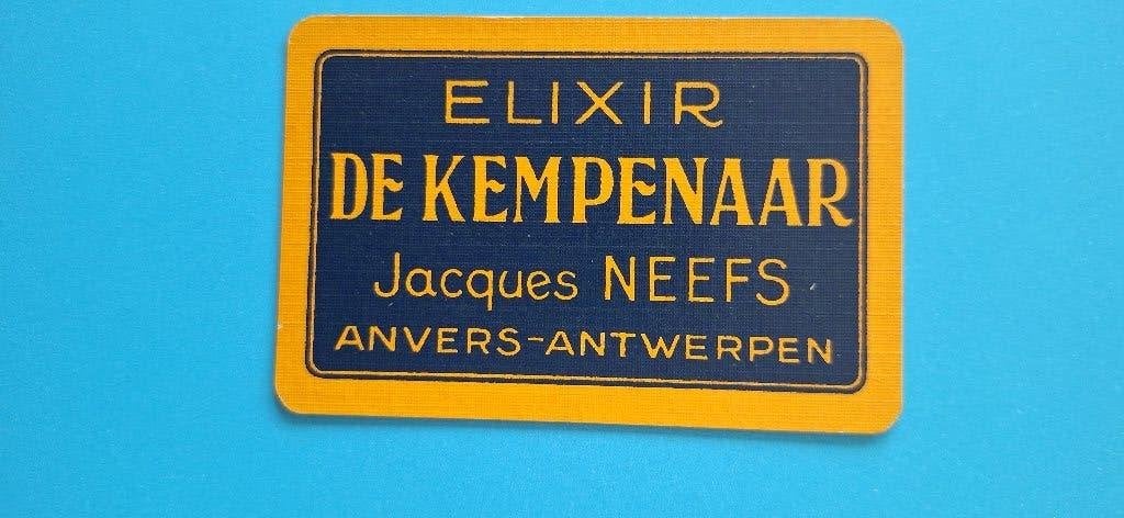 Carte à jouer Distillery, Distillery J. Neefs_Antwerpen_3, Enlèvement ou Envoi, Comme neuf, Carte(s) à jouer