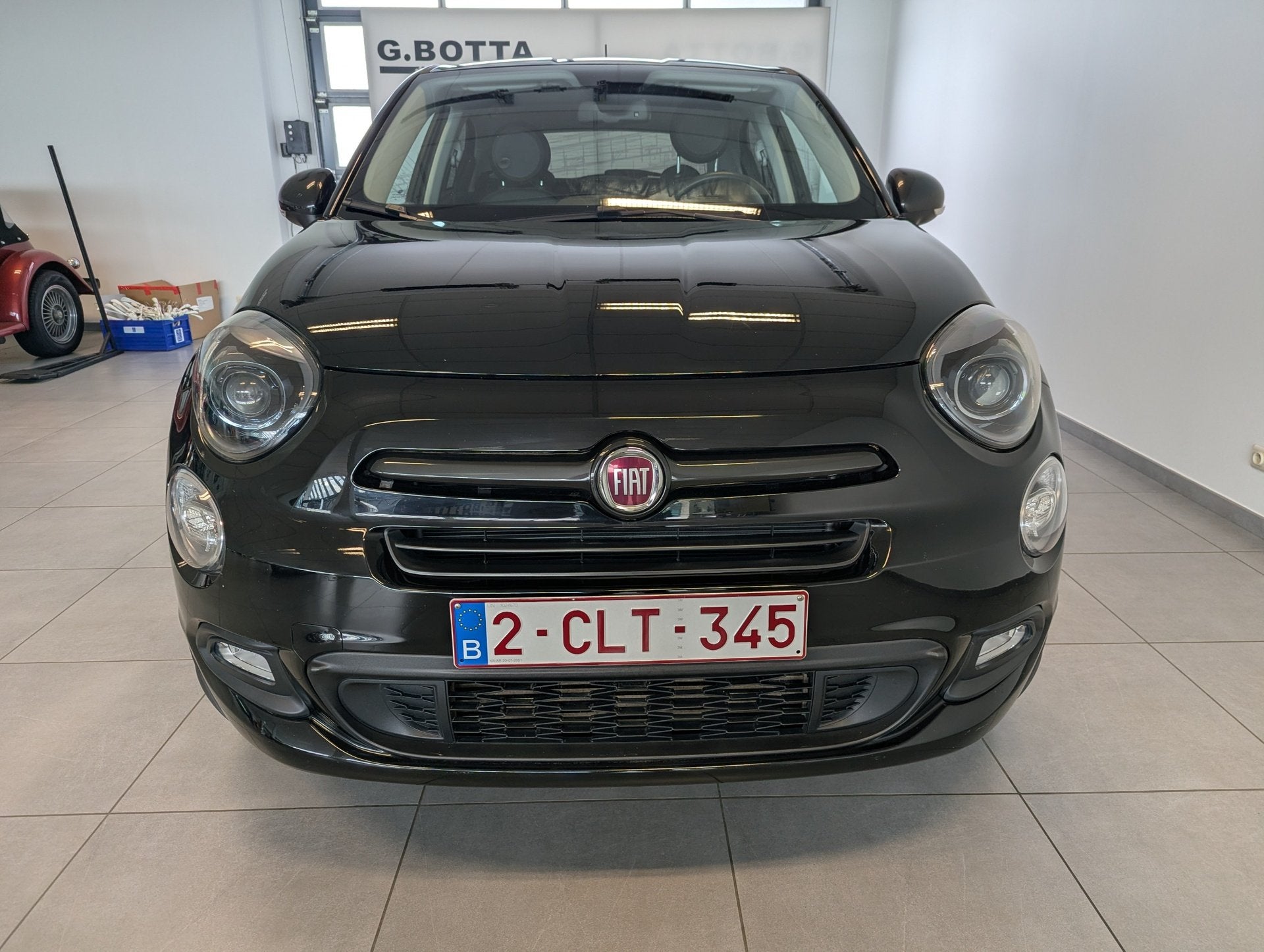 Fiat 500X S-design 136pk Automaat, Auto's, Gebruikt, 4 cilinders, 136 pk, Zwart