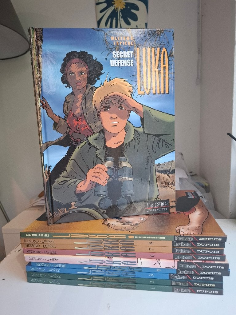 LUKA TOMES 1 à 10 SERIE COMPLETE TBE EO, Livres, Série complète ou Série, Enlèvement ou Envoi, Comme neuf