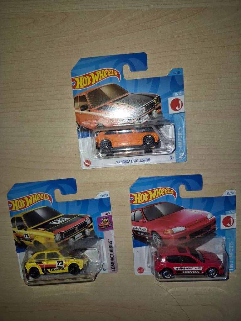 Hotwheels Honda, Hobby en Vrije tijd, Ophalen, Zo goed als nieuw