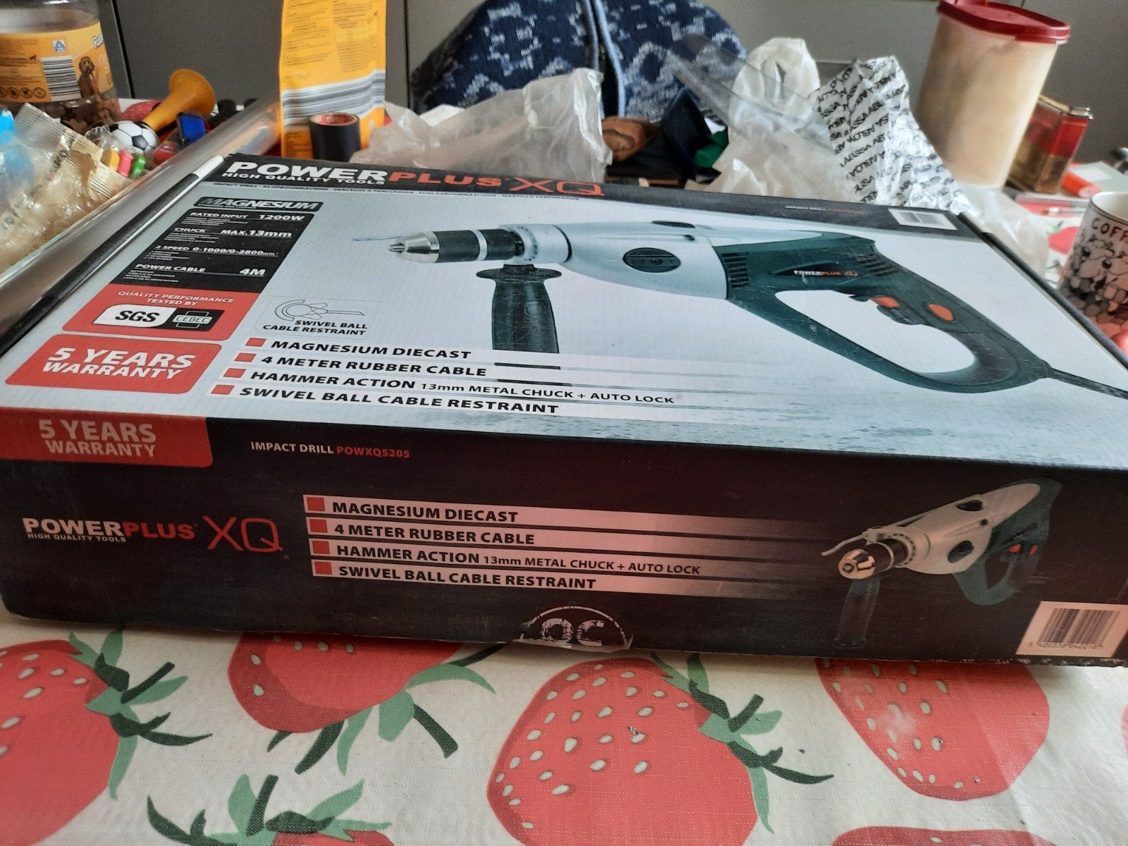 boormachine power plus xqhigh quality tools, Enlèvement