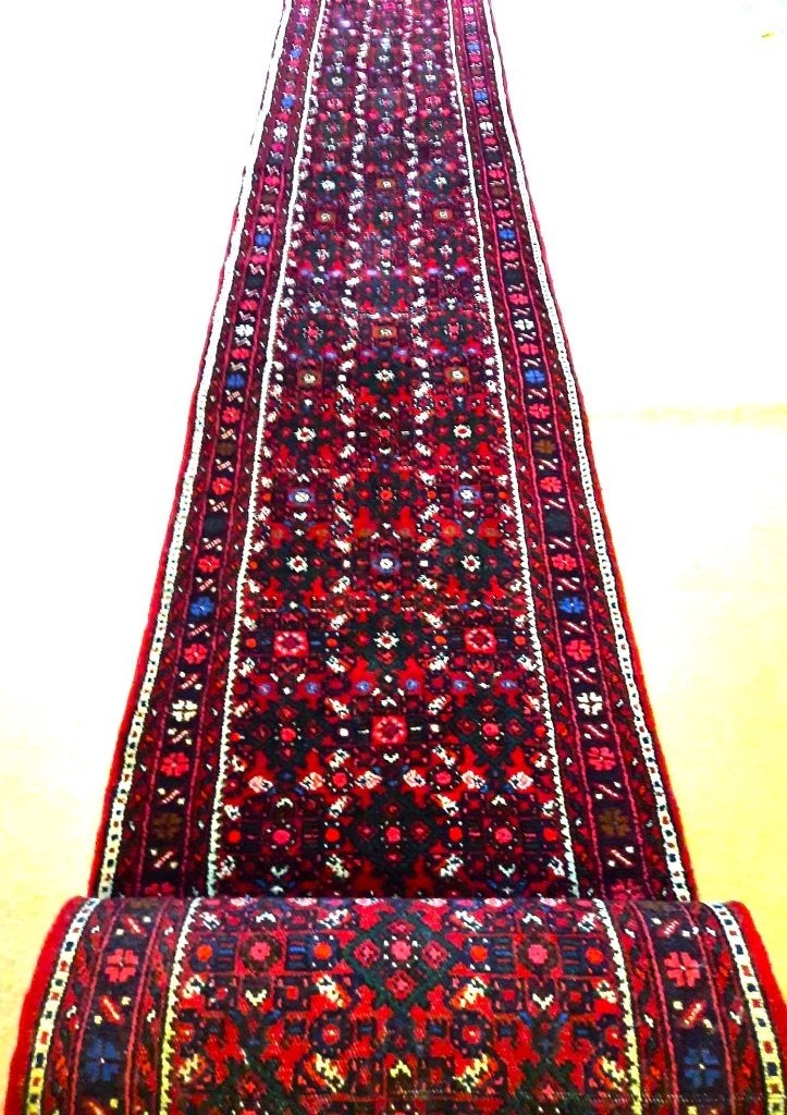 Perzische Loper tapijt- 500 x 70 cm- Handgeknoopt Uit Iran, Ophalen
