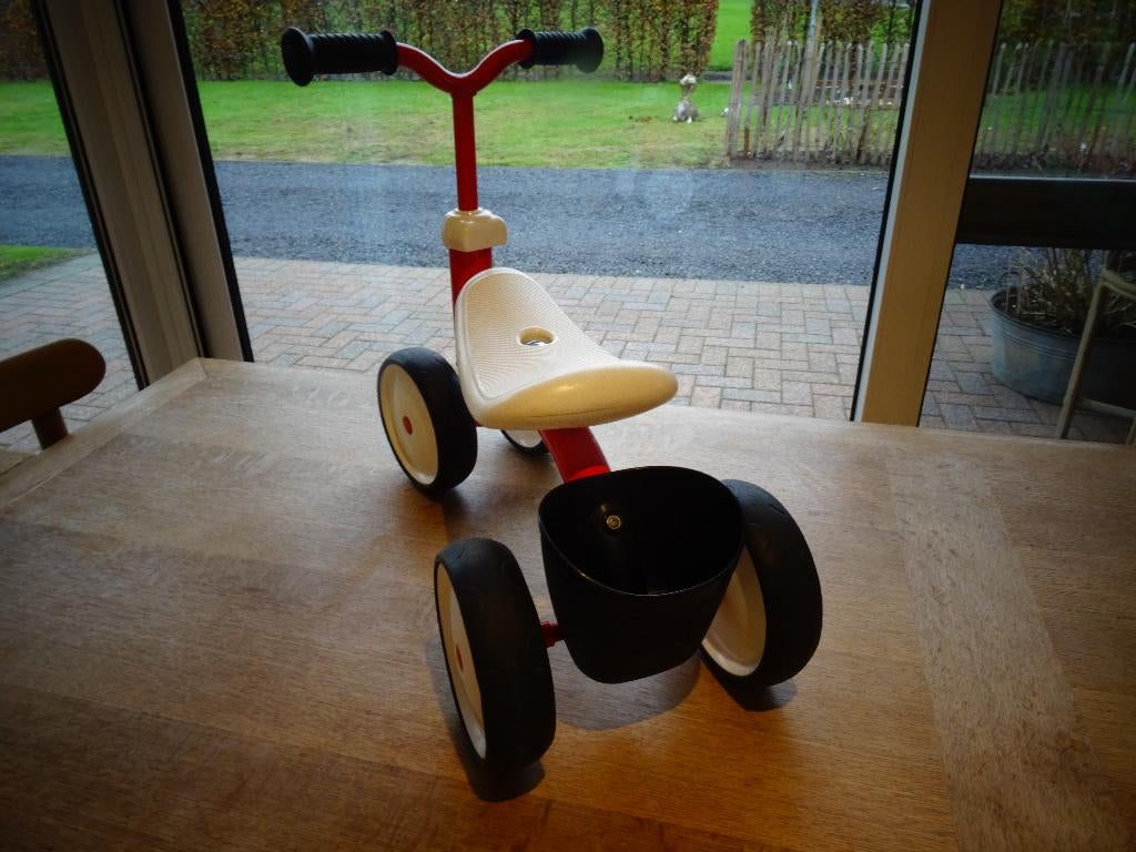 Peuter fietsje smoby, Ophalen