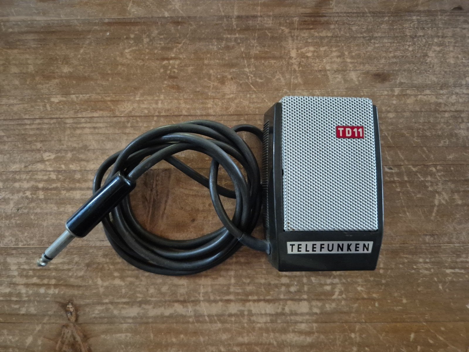 Microphone vintage Telefunken TD11, Ophalen of Verzenden