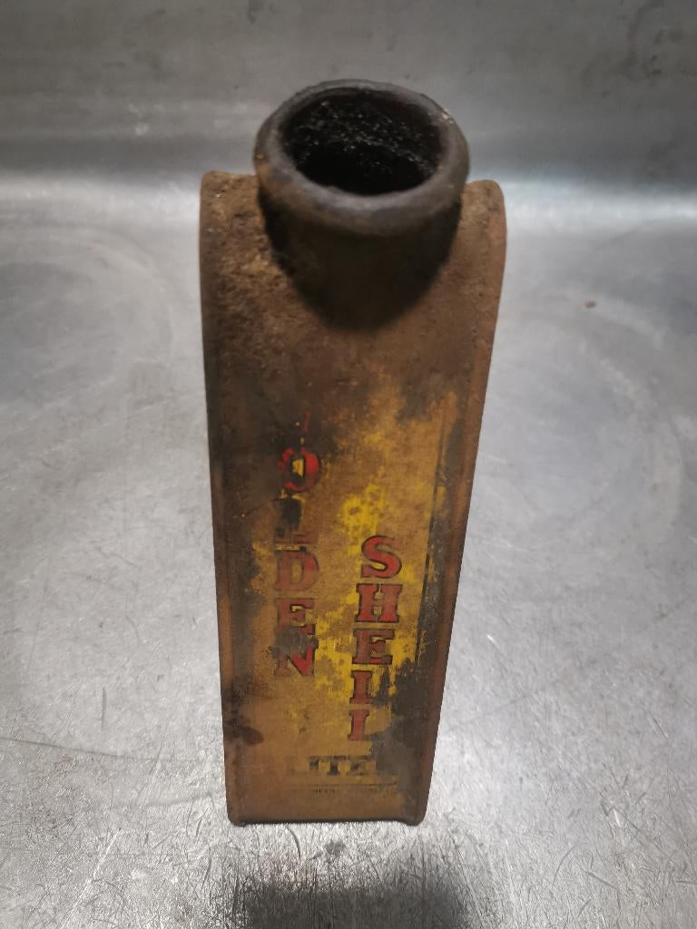 SHELL vintage oliekan 1 liter, Enlèvement, Utilisé, Emballage