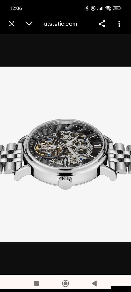 Montre automatique argentée, Bijoux, Sacs & Beauté, Enlèvement