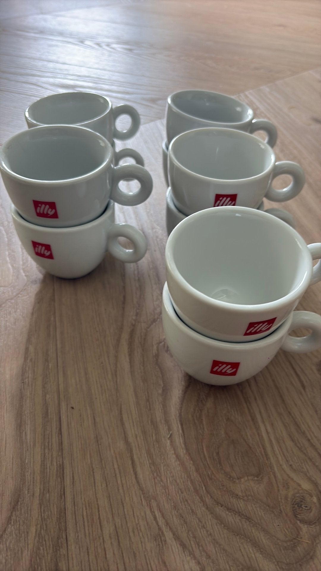 Illy espressokopjes, Huis en Inrichting, Ophalen, Zo goed als nieuw, Illy