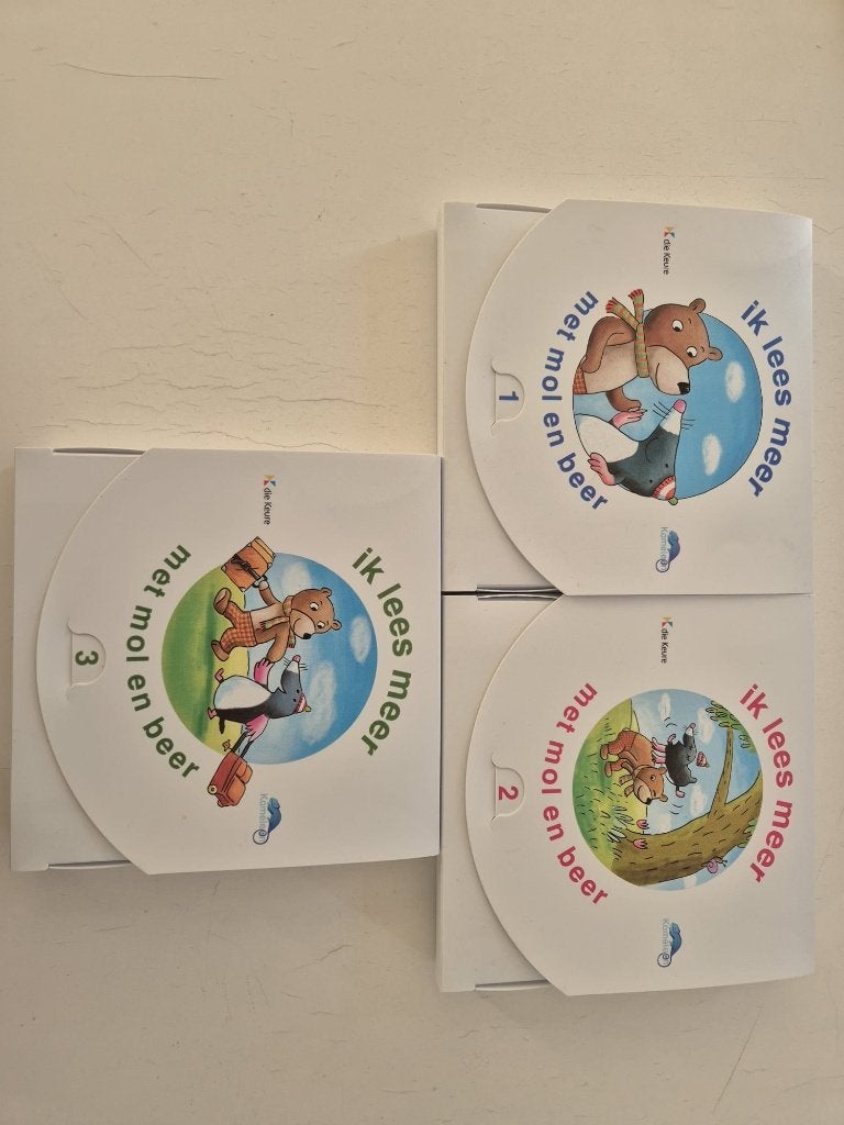 Leren lezen met mol en beer, Boeken, Heidi Walleghem, Sprookjes, Ophalen, Gelezen