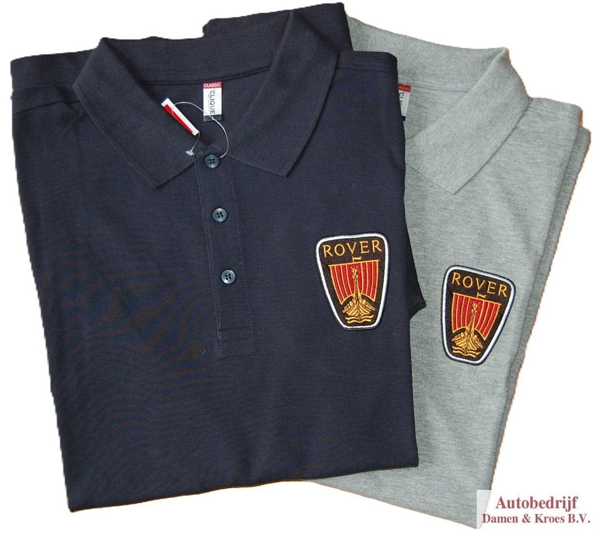 Rover polo blauw - grijs, Kleding | Heren, Overige Herenkleding, -, -, Nieuw, Ophalen of Verzenden