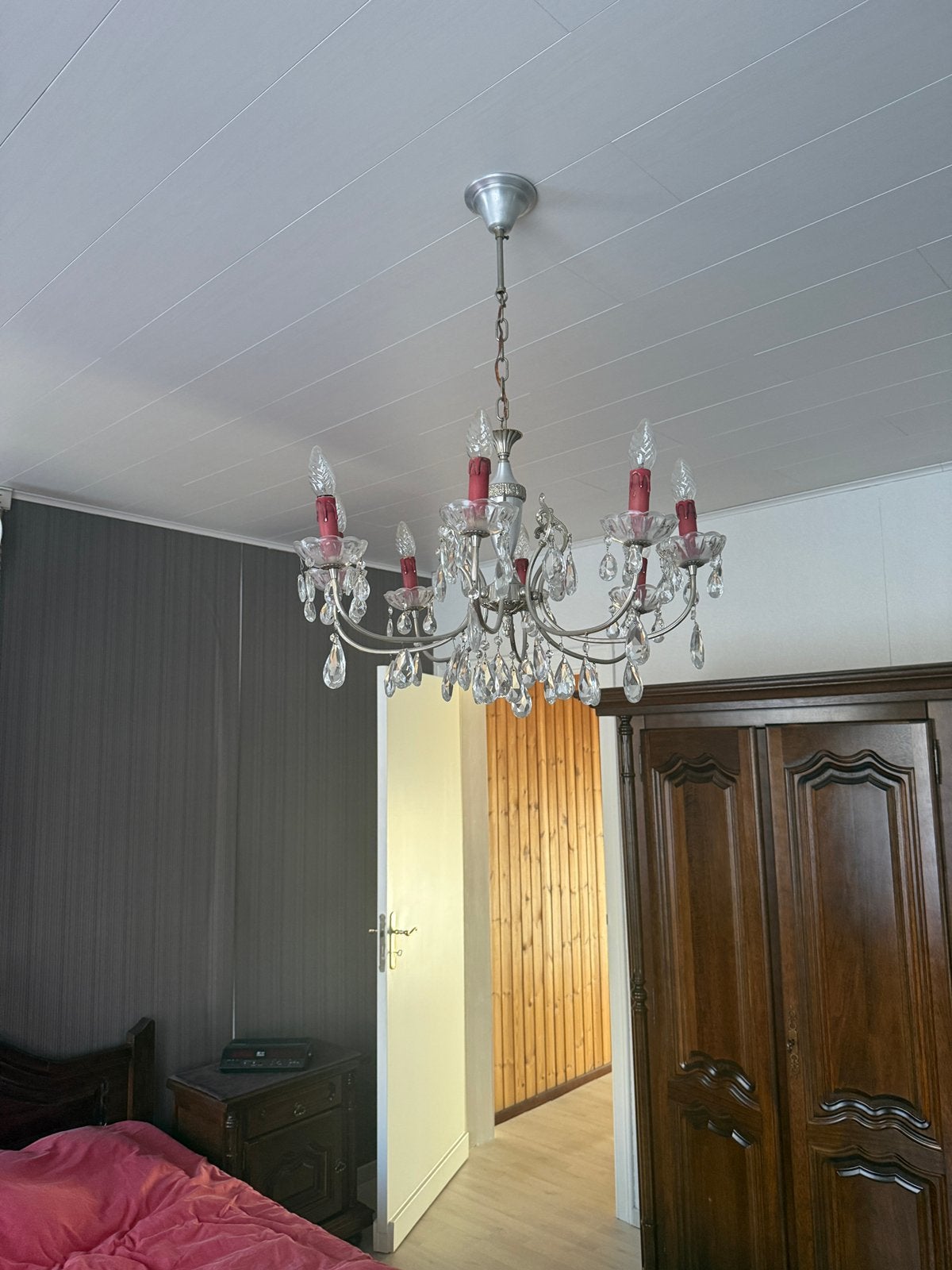 Kroonluster, Huis en Inrichting, Lampen | Kroonluchters, Ophalen, Zo goed als nieuw
