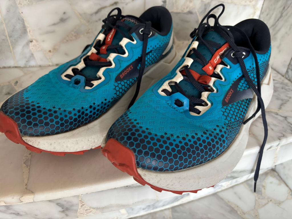 Zgan loopschoenen Brooks Caldera maat 42.5, Ophalen of Verzenden, Zo goed als nieuw