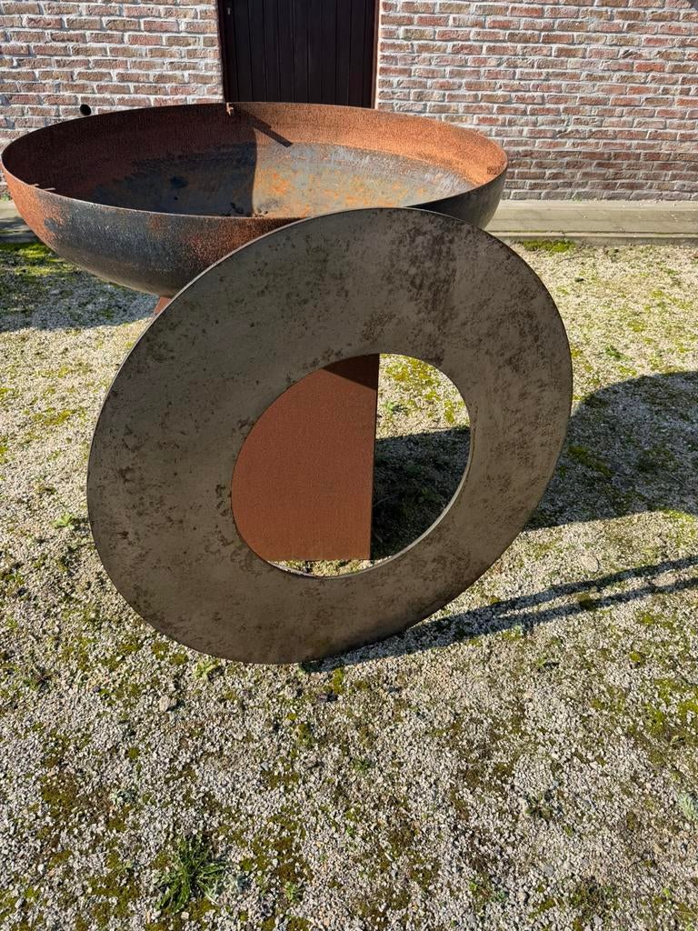 Vuurschaal met plancha, Enlèvement, Comme neuf