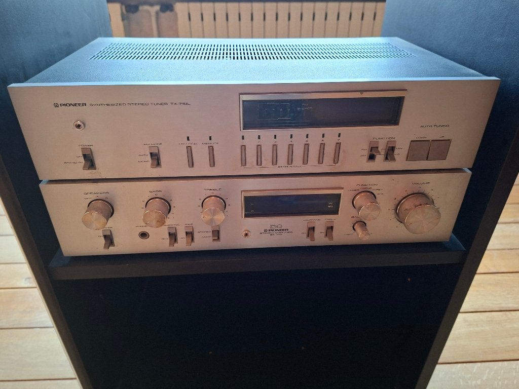 vintage stereo - keten Pioneer, Audio, Tv en Foto, Ophalen, Gebruikt, Tuner of Radio, Pioneer
