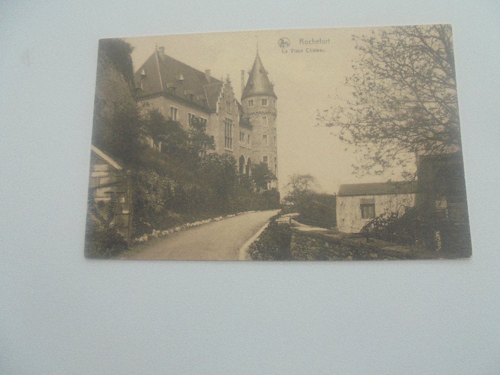 rochefort -le vieux chateau, Collections, Enlèvement ou Envoi, 1920 à 1940, Non affranchie, Namur