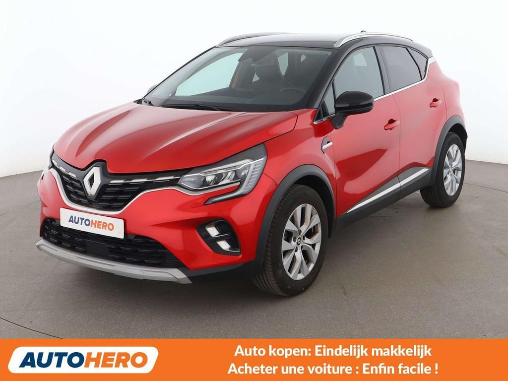 Renault Captur 1.0 TCe Zen (année de construction 2022), Autos, Renault, Rouge, Achat, Euro 6, Noir