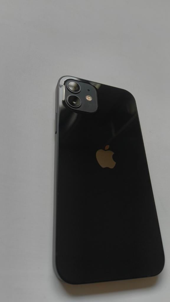 Gerenoveerde iPhone 12 zwart 128 GB, Telecommunicatie, Zwart, Refurbished, Ophalen of Verzenden, IPhone 12