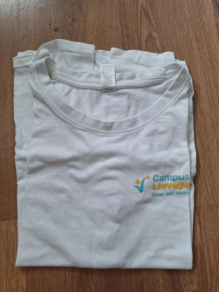 Sport T-shirt - Campus Lievegem, Enlèvement, Utilisé, Blanc