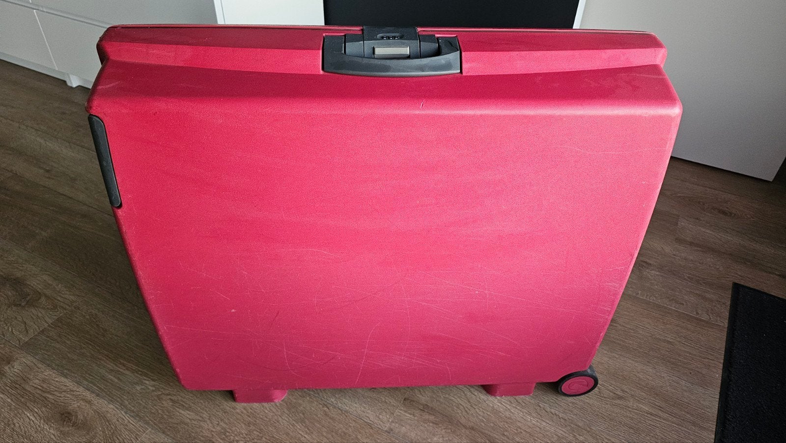 Vintage valies met cijferslot, Ophalen, Gebruikt, Hard kunststof, Slot