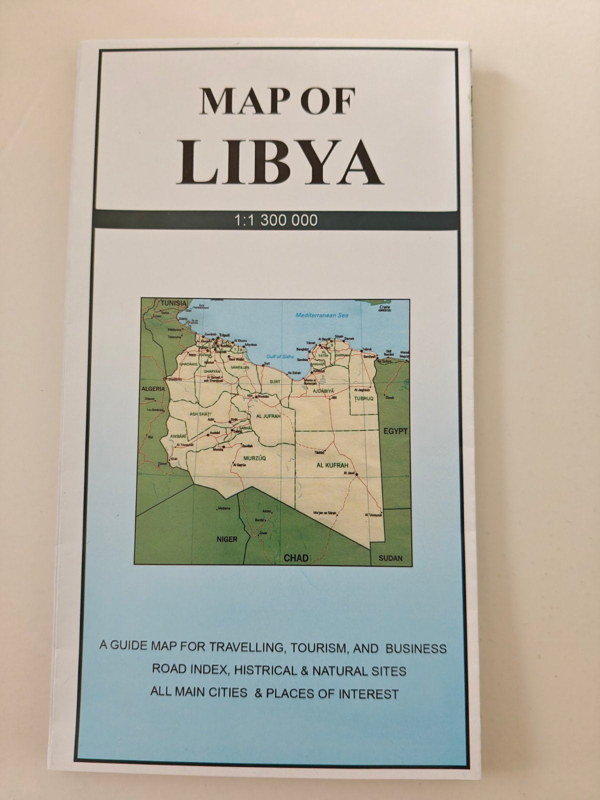 Map of Libya, Ophalen