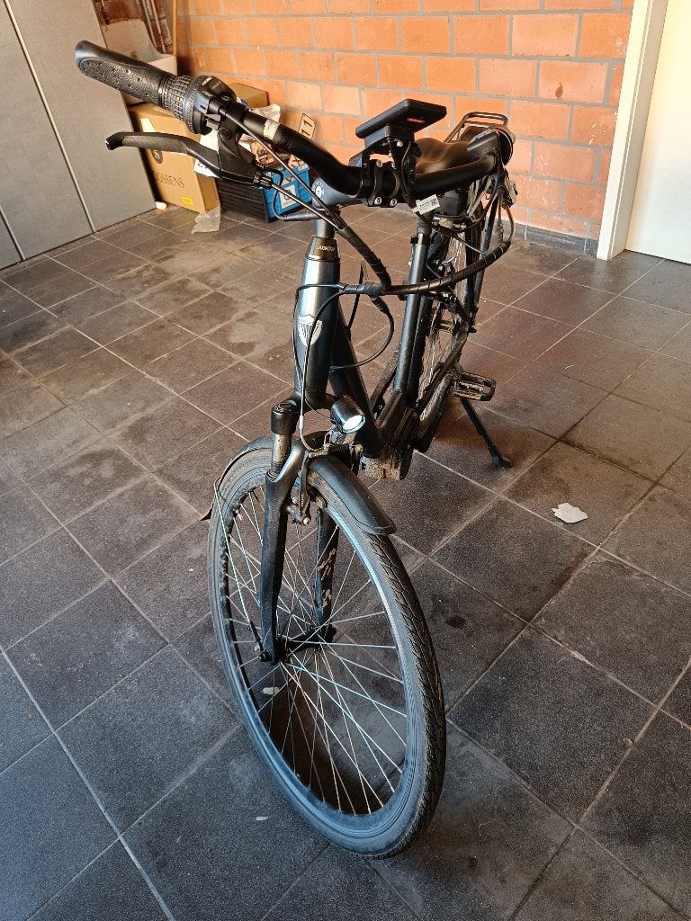 Veloci electrische fiets, 6j oud, 85km bereik, Vélos & Vélomoteurs, Vélos électriques, Utilisé, Autres marques, 47 à 51 cm, 50 km par batterie ou plus
